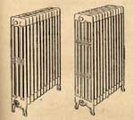увеличить четырех- и шестиколонные радиаторы 'Classik' германского завода National Radiator Gesellschaft